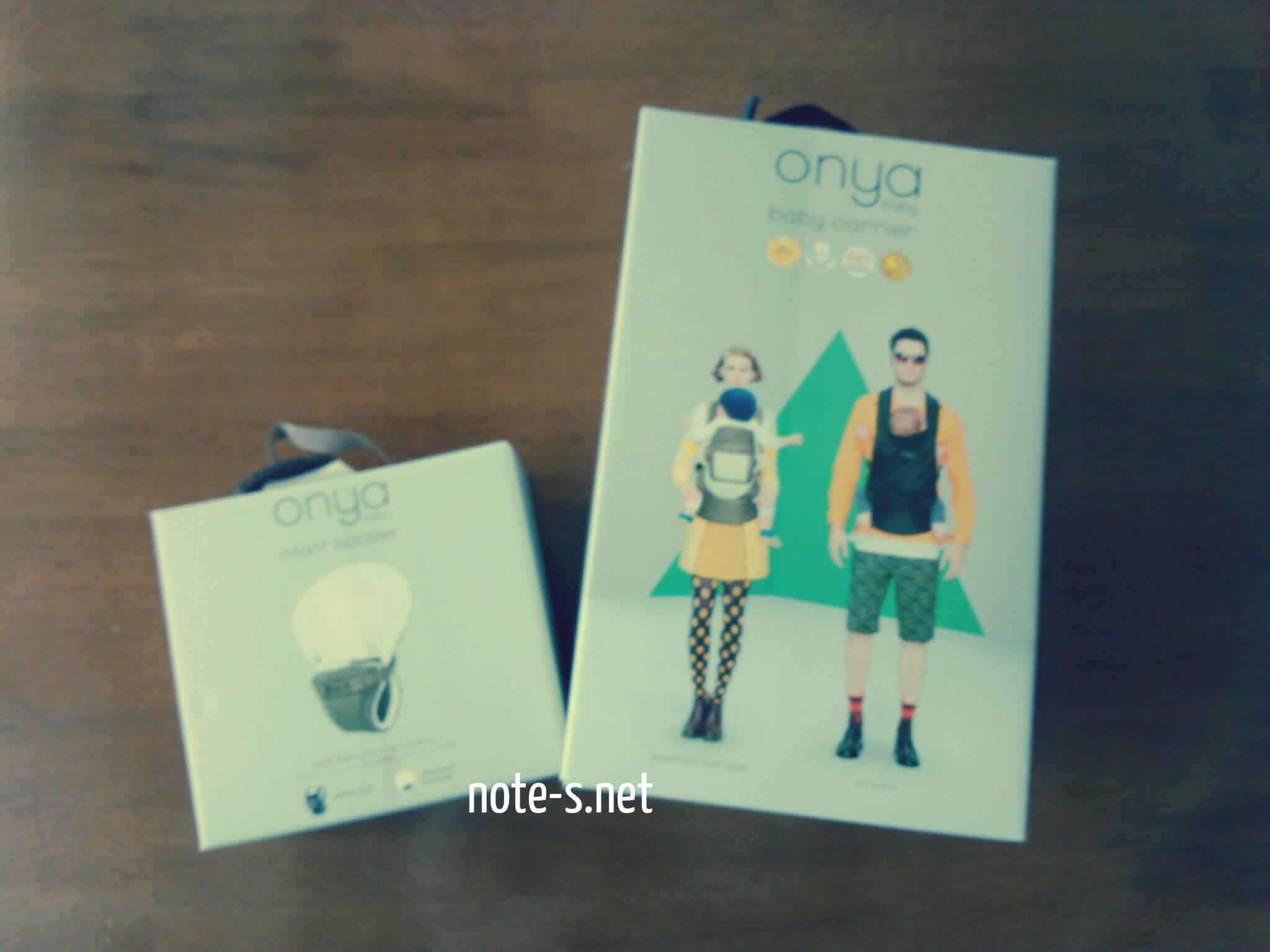 抱っこ紐にonya babyを買いました。抱っこラクラク♪