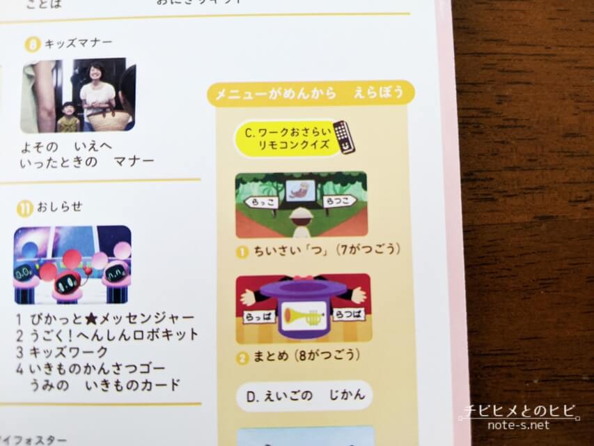 こどもちゃれんじすてっぷ7月号-総合コース　口コミ